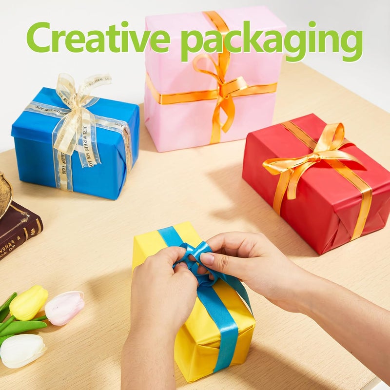 Bobobag 150 Sheets Colored Tissue Paper, 20X14 inch Christmas Tissue Paper for Gift Bags,Gold Silver Red Green Yellow White Black Gift Wrapping(25 Colors) - Image 3